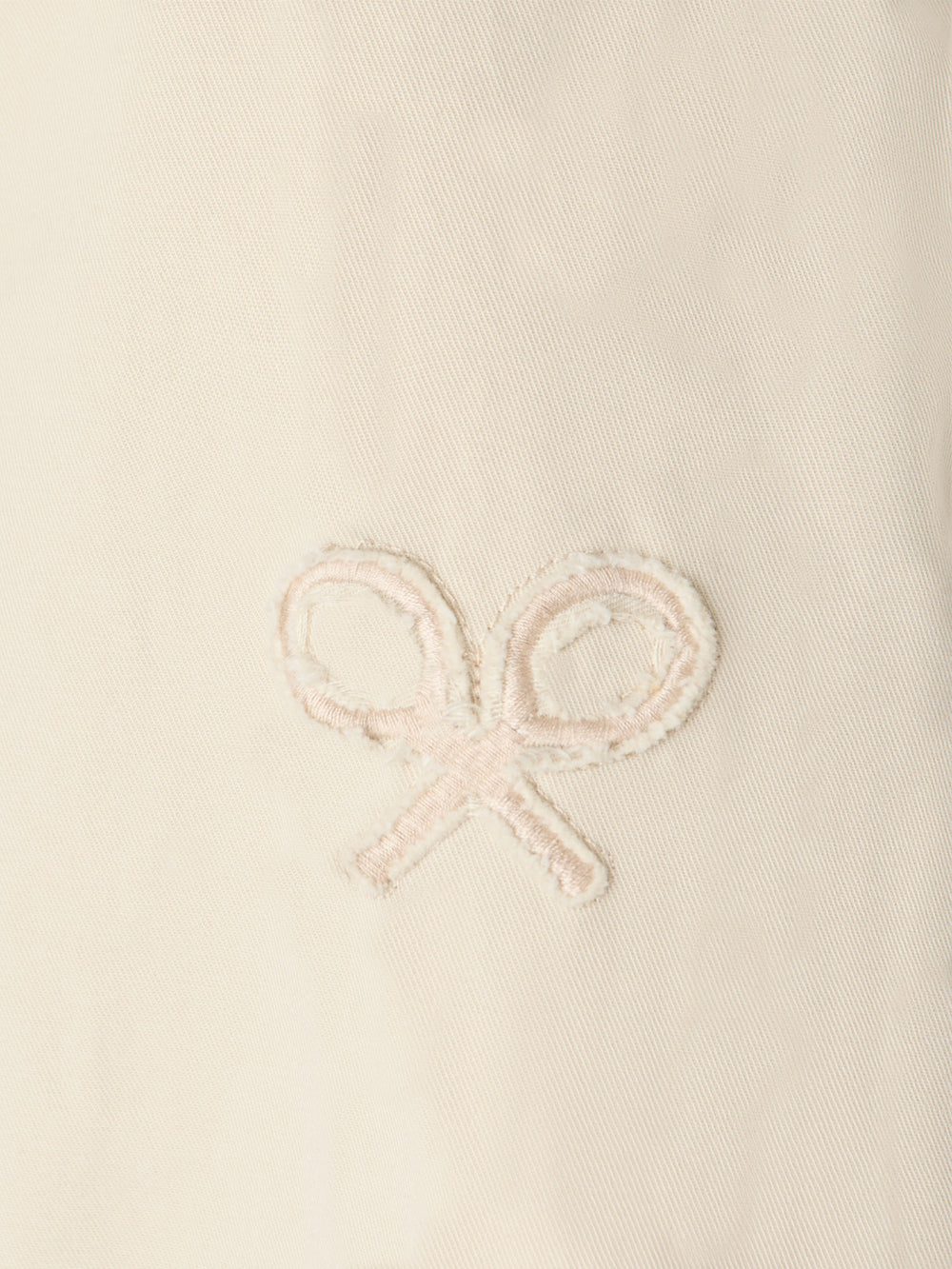 Chaqueta militar parches dye beige