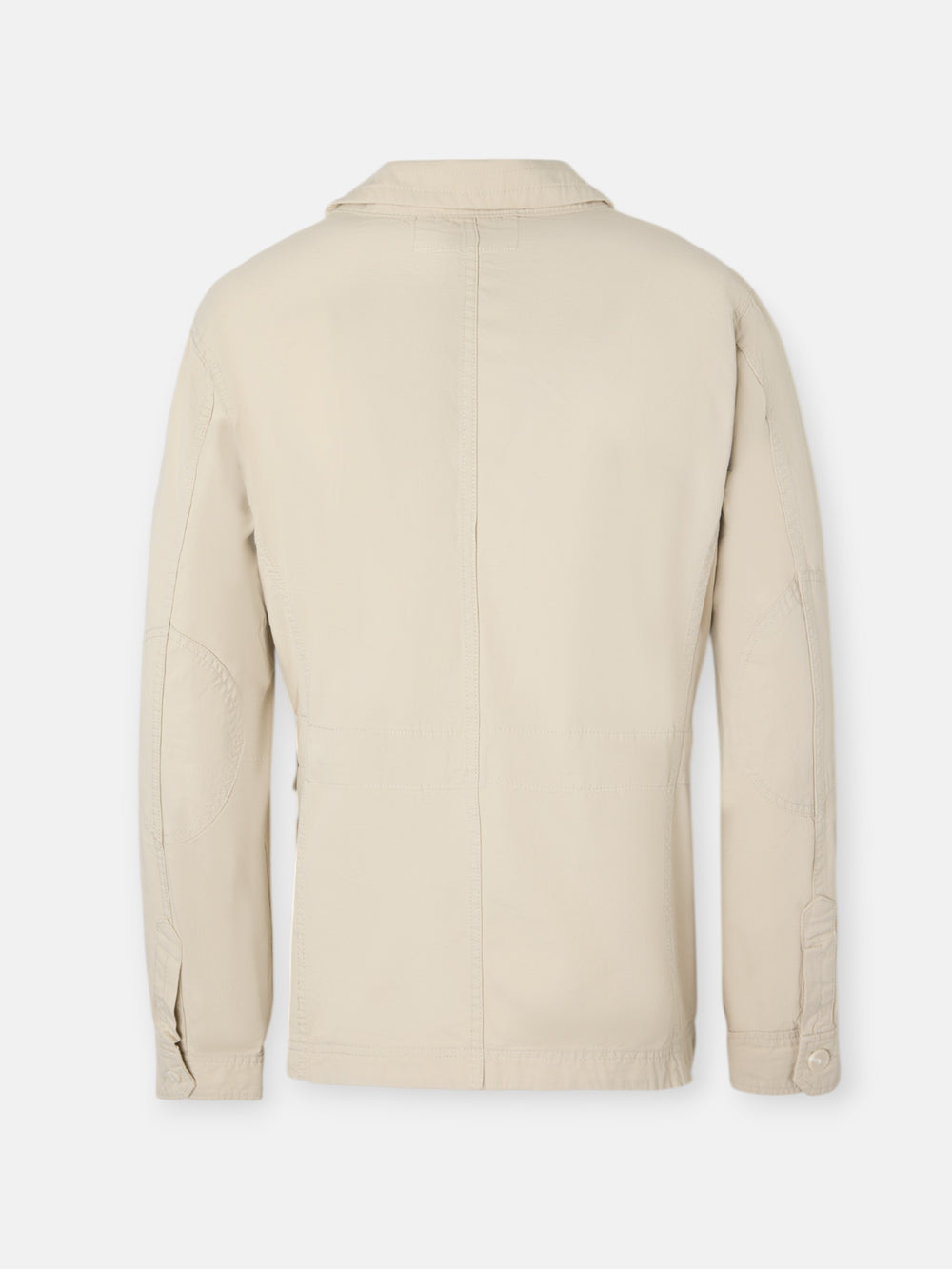 Chaqueta militar parches dye beige