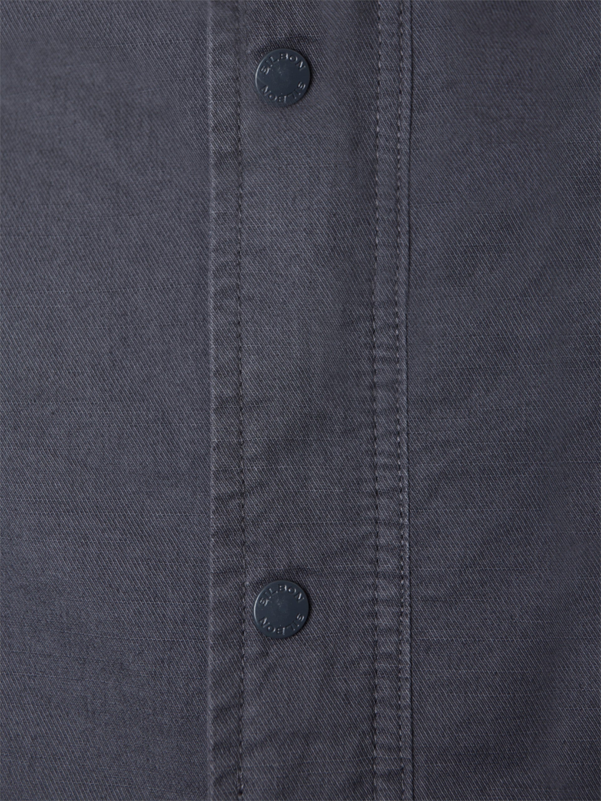 Parka casual azul marino