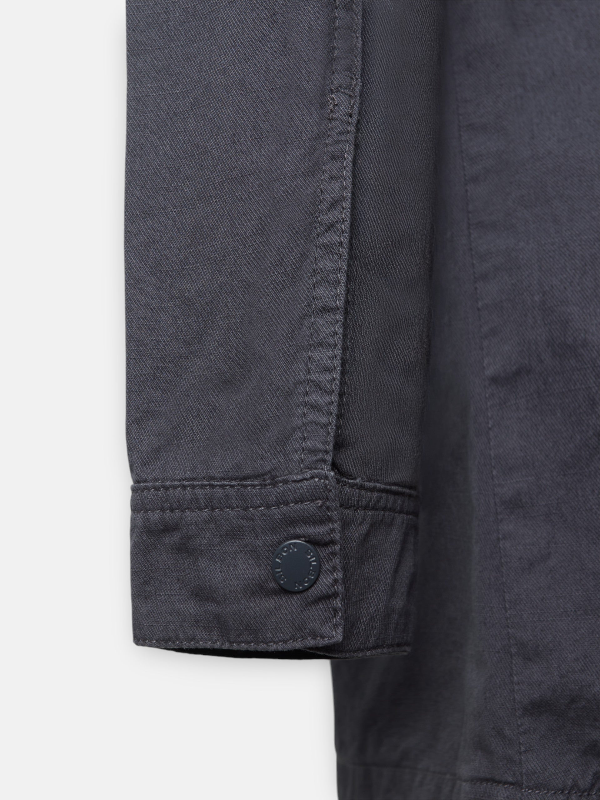 Parka casual azul marino