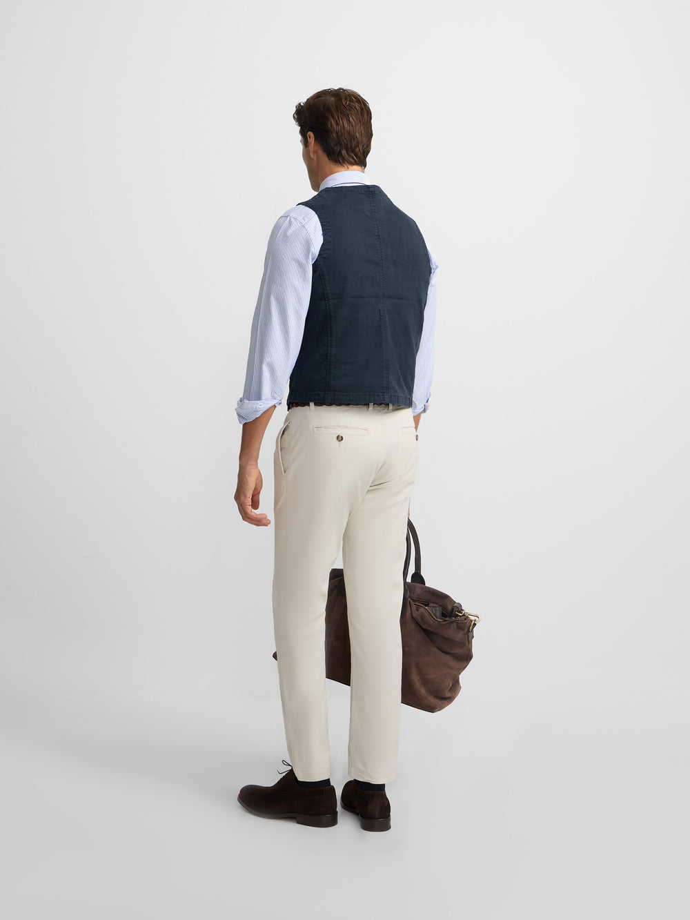 Chaleco multibolsillos azul marino