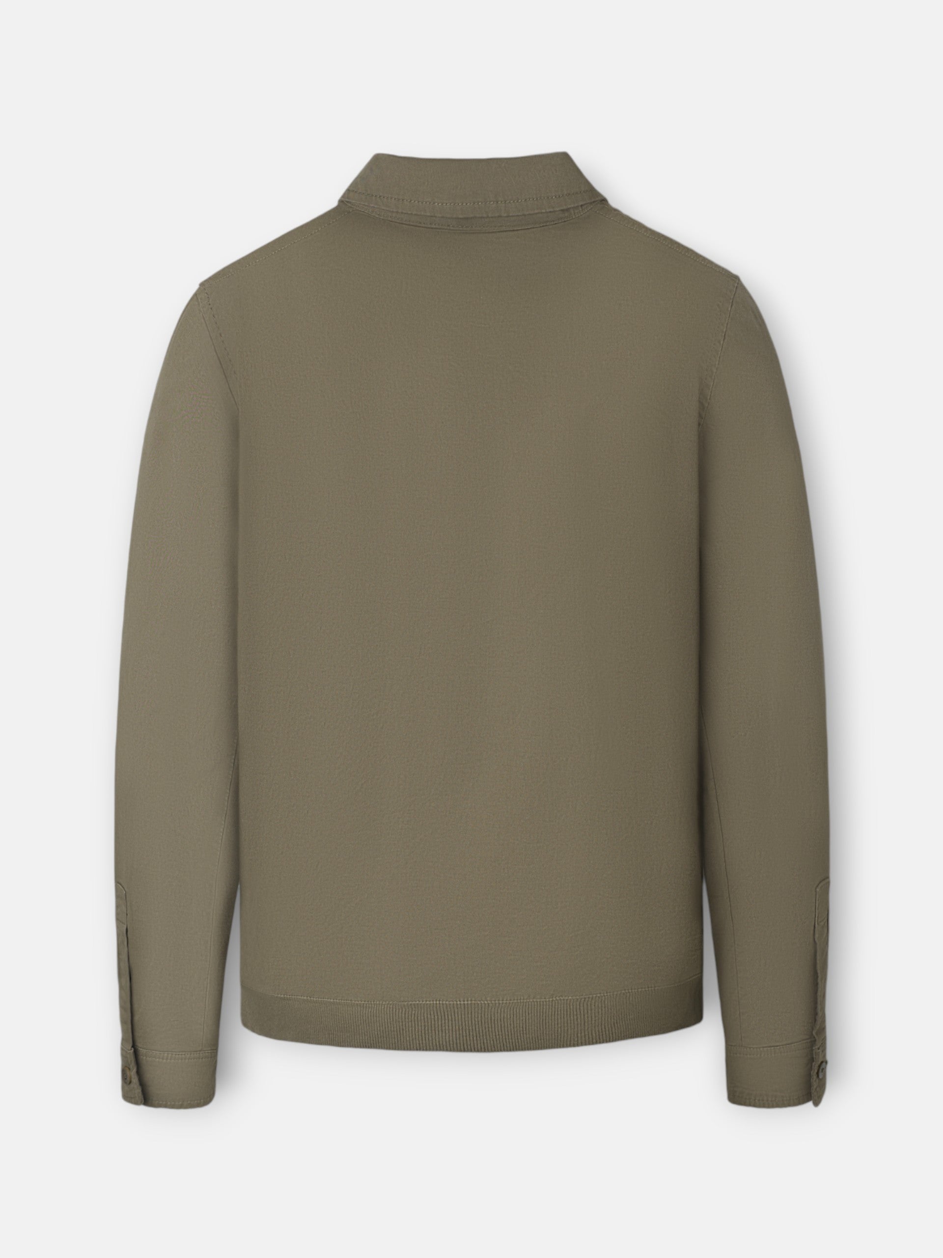 Cazadora garment dye khaki