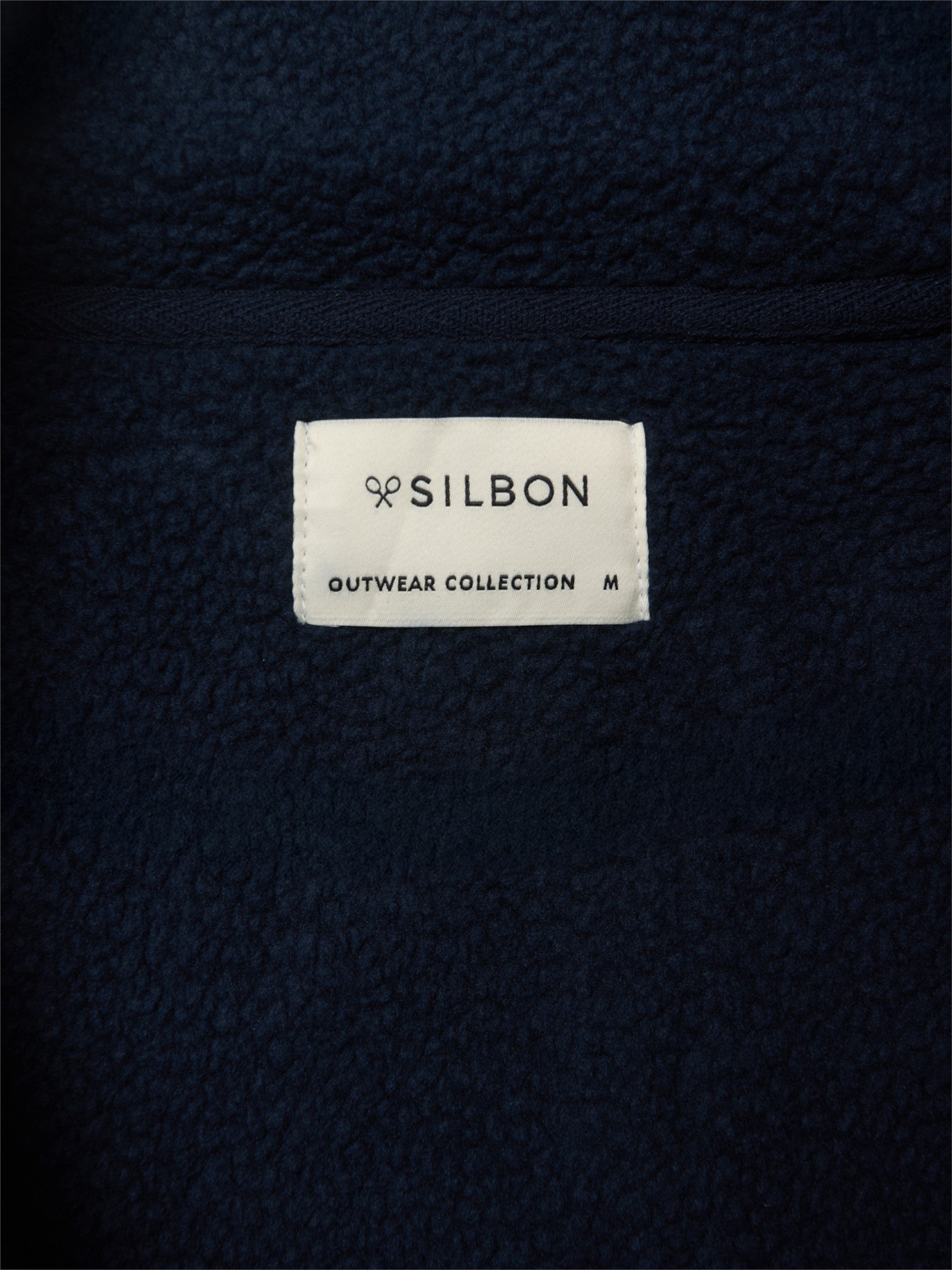 Chaleco polar clasico azul marino