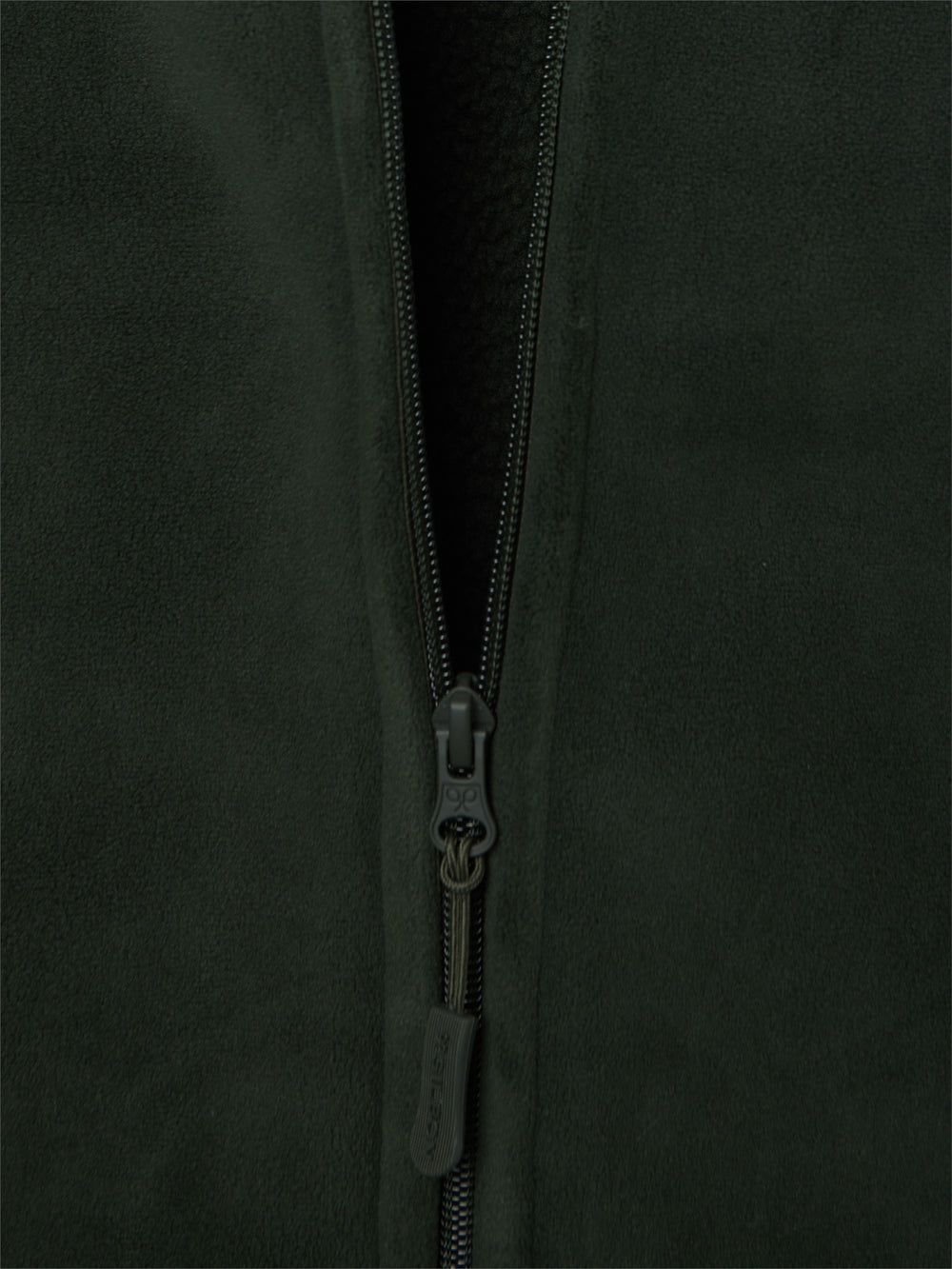 Chaleco polar clasico verde