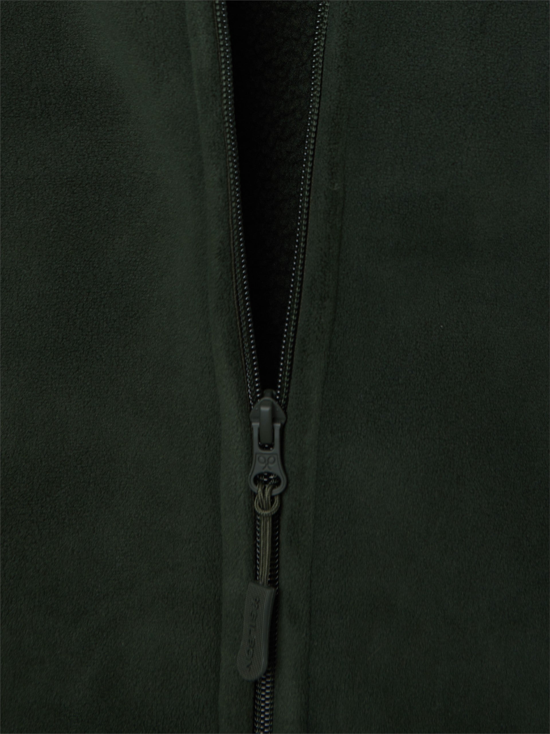 Chaleco polar clasico verde