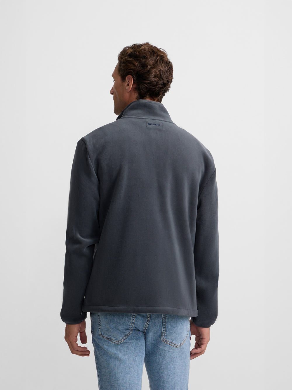 Forro polar clasico gris