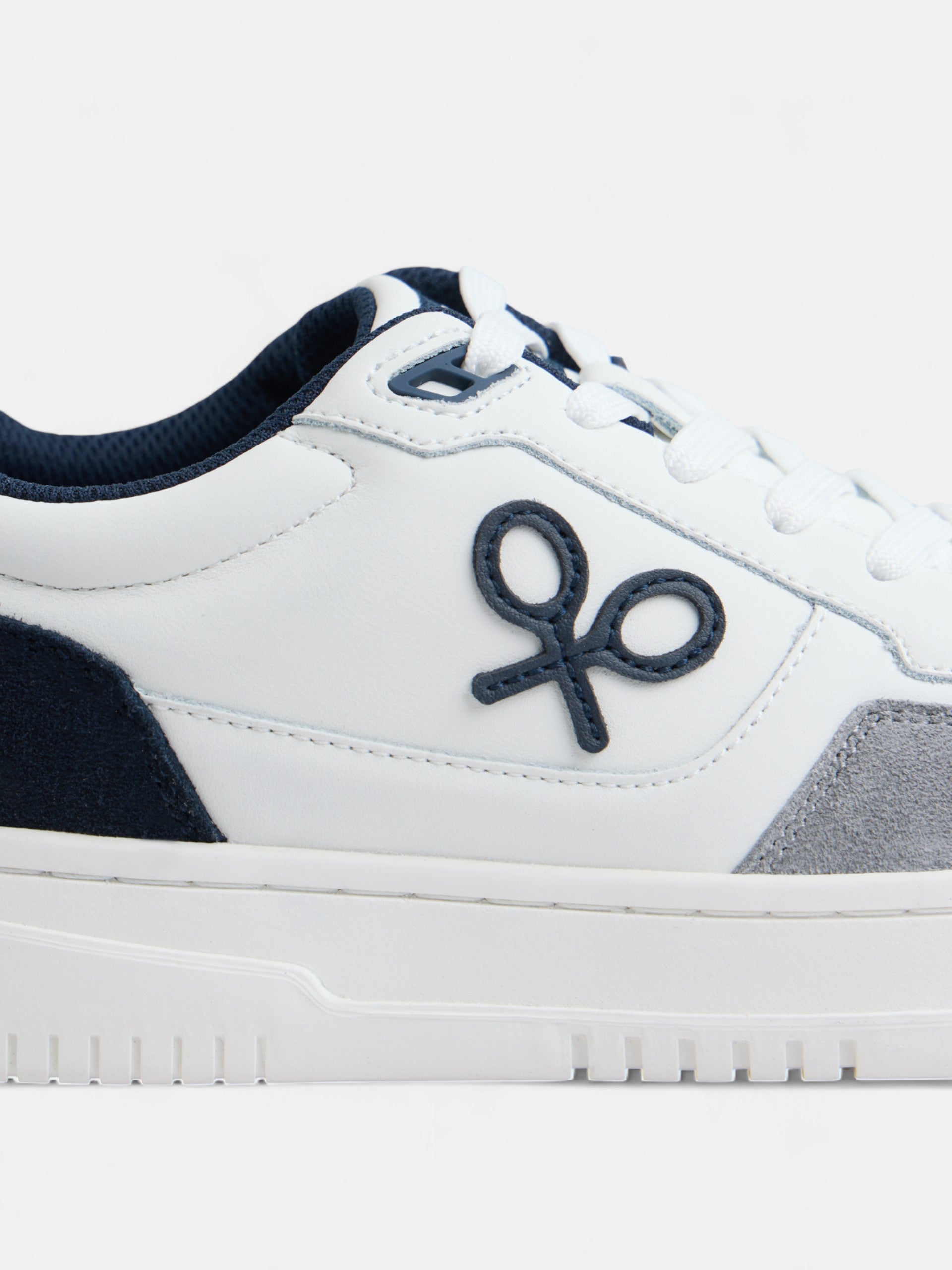 Baskets de sport décontractées blanches multicolores