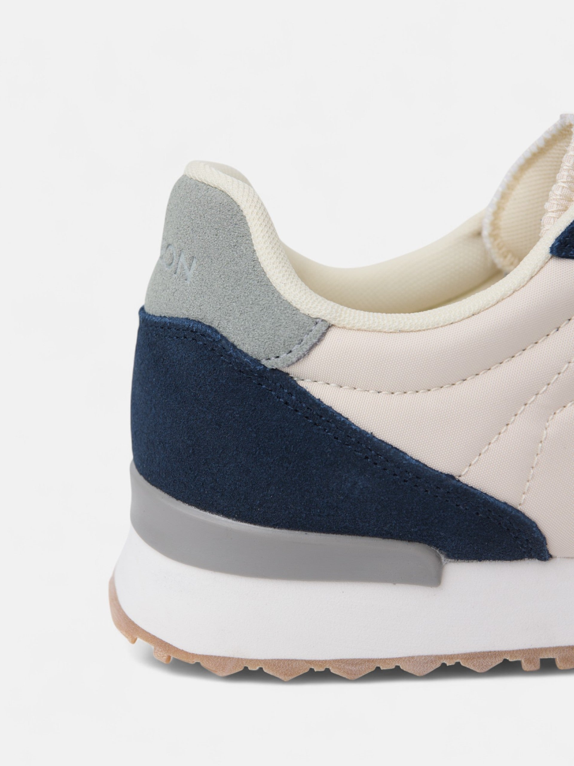 Chaussure de course relax multicolore beige