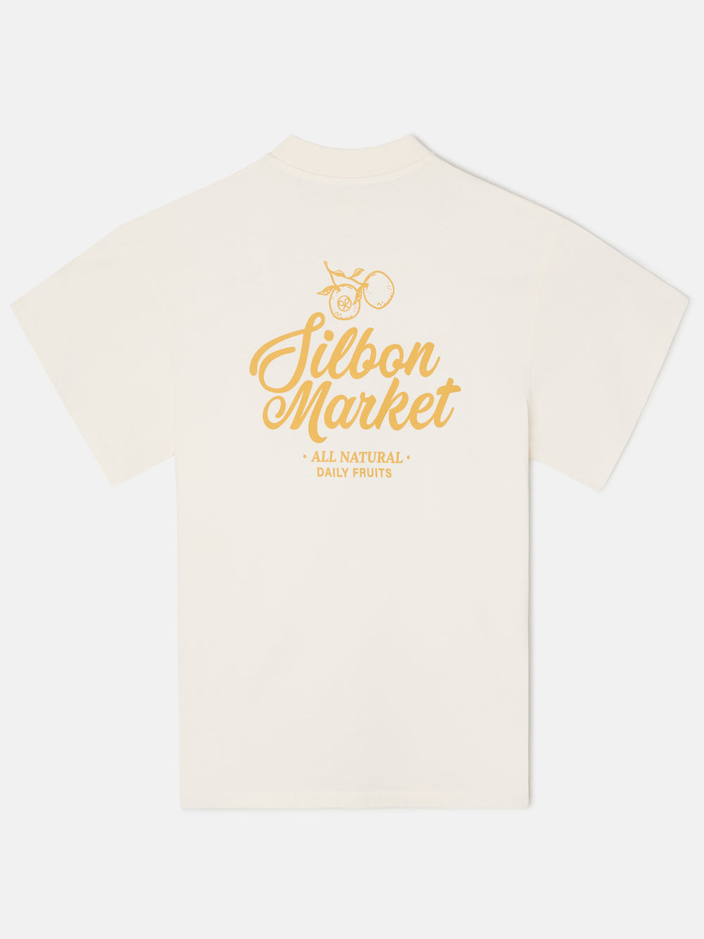 Camiseta relaxed fit market crema