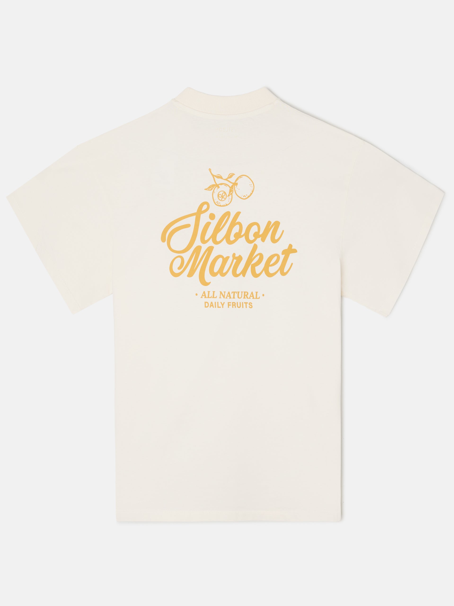 Camiseta relaxed fit market crema