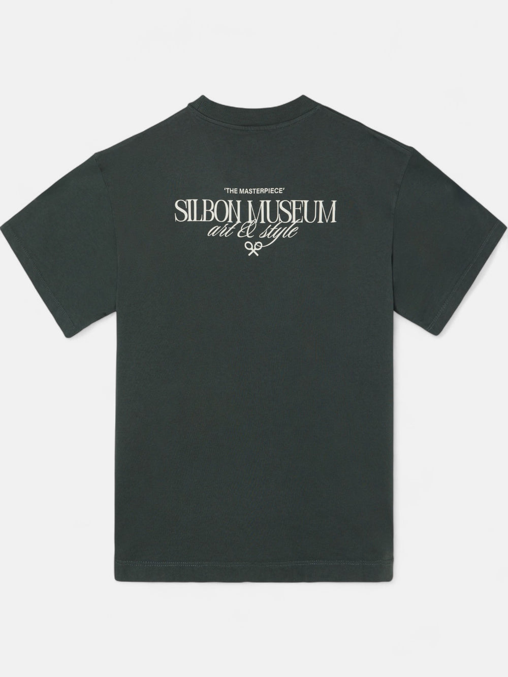 Relaxed fit museum green t-shirt