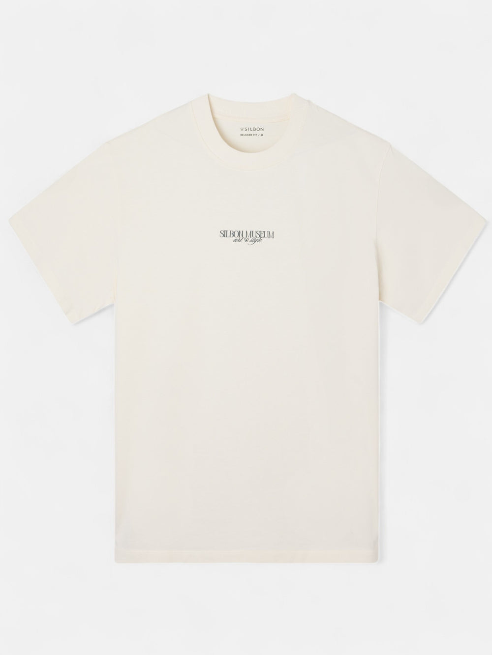 Relaxed fit t-shirt museum ecru