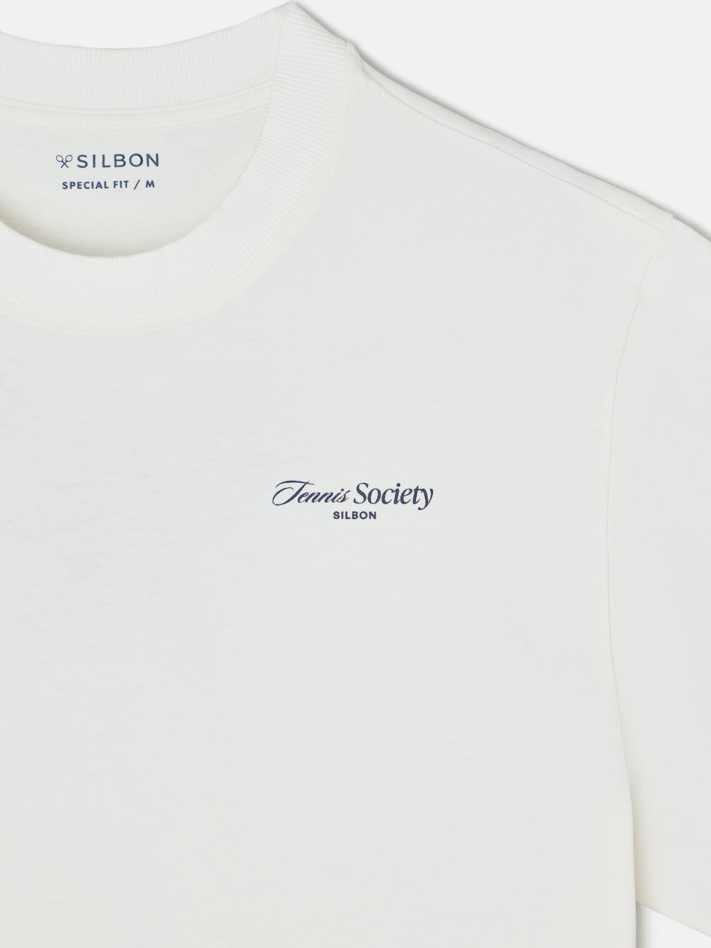 Camiseta special fit tennis society crema