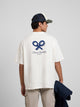 Special fit tennis society cream t-shirt