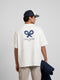 T-shirt special fit tennis society creme