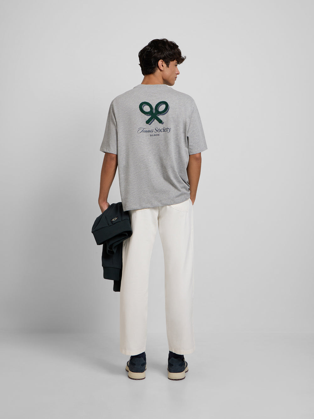 Camiseta special fit tennis society gris