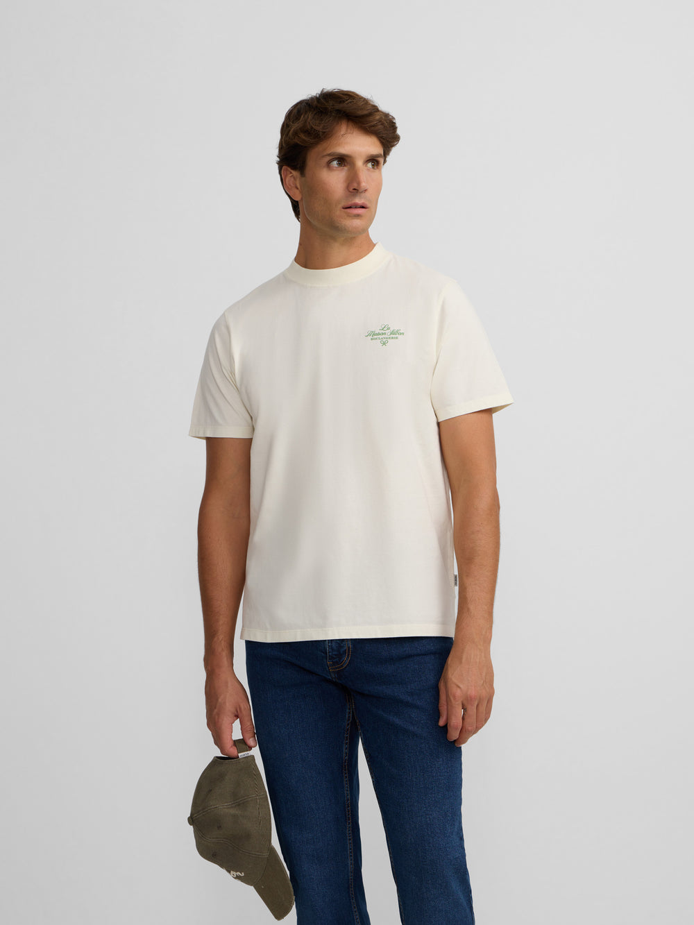 Camiseta la maison crema