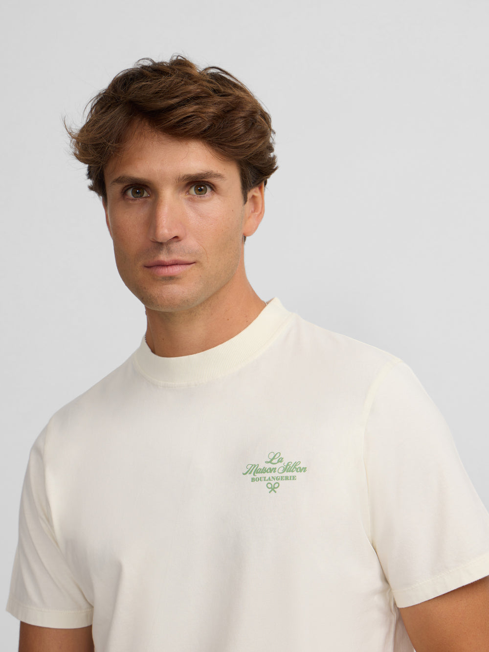 Camiseta la maison crema