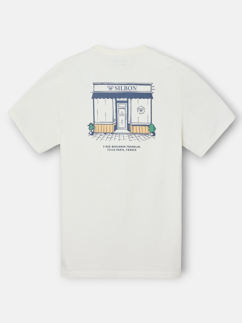 Camiseta paris flagship blanca