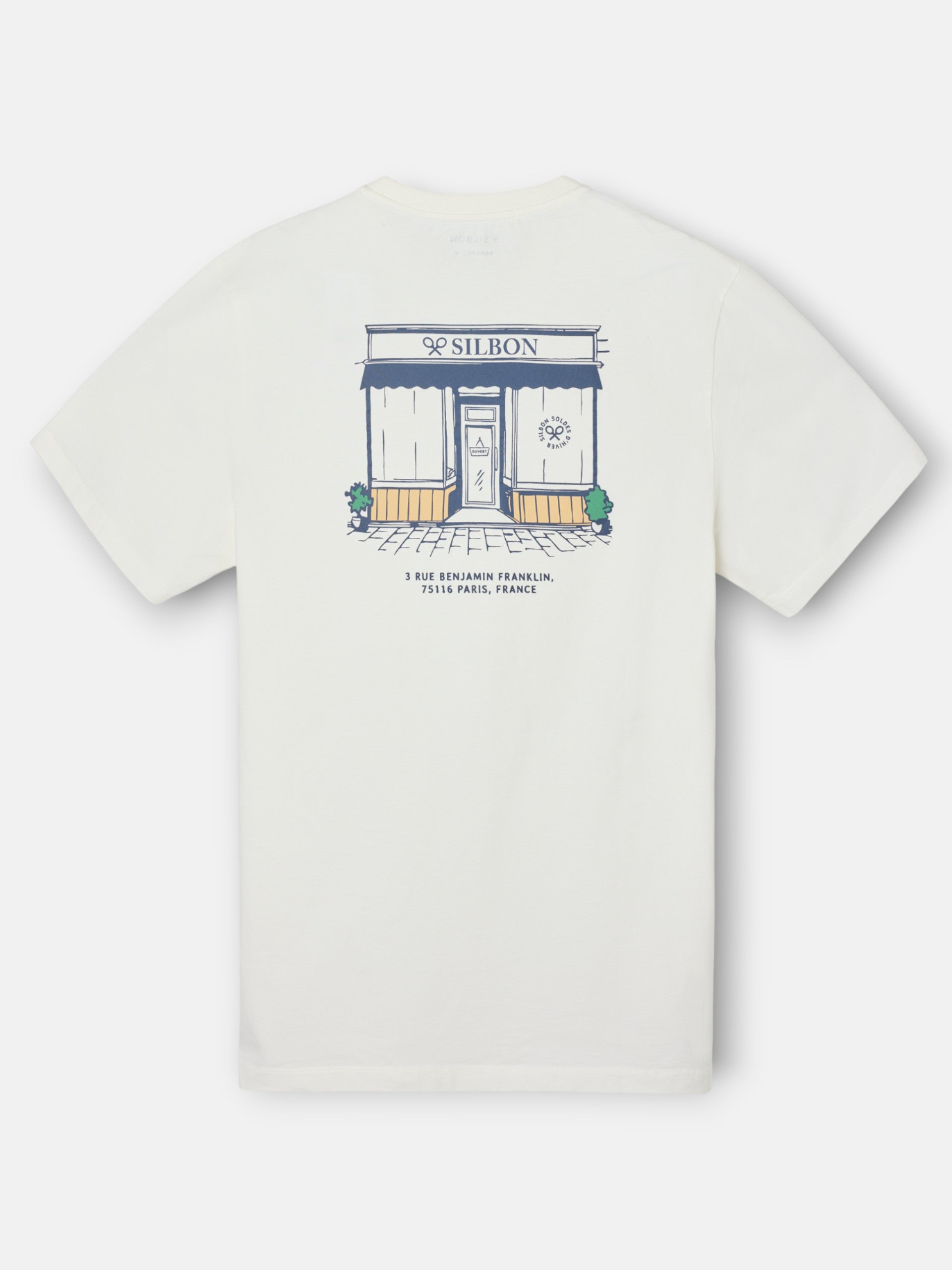 Camiseta paris flagship blanca