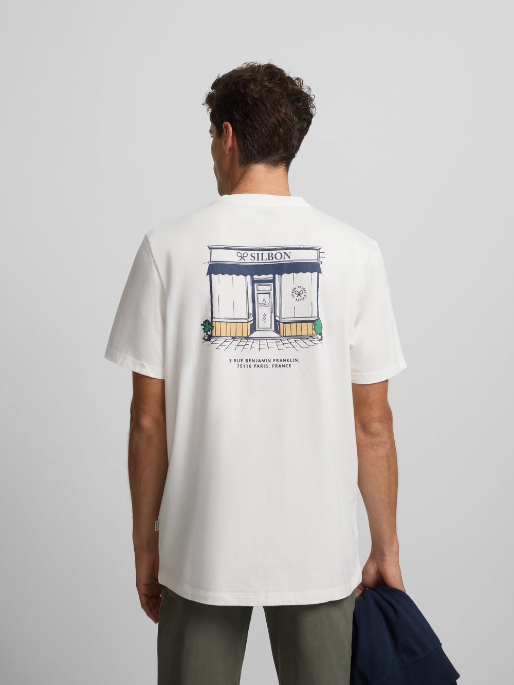 Camiseta paris flagship blanca