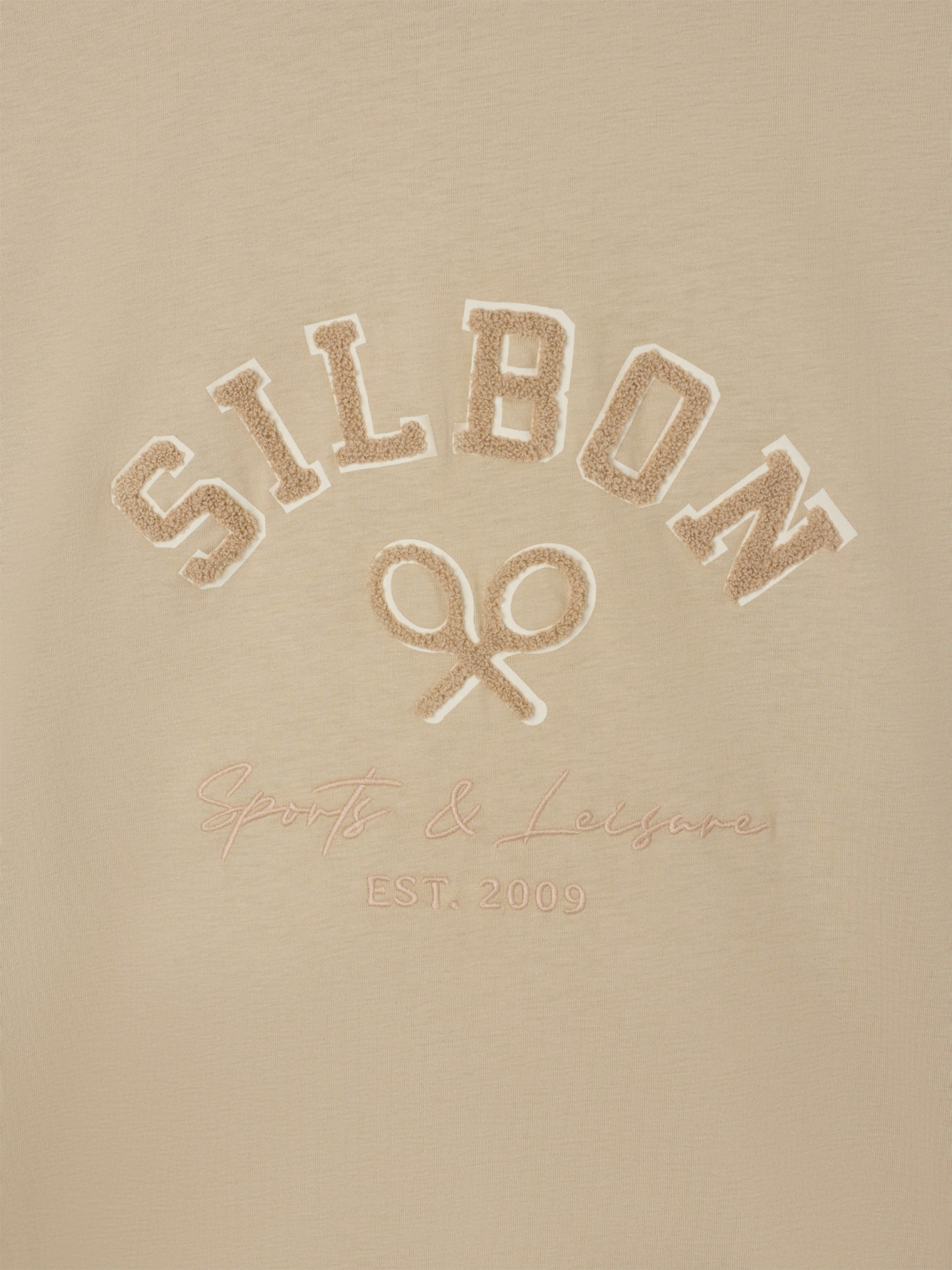 Relaxed fit leisure sand t-shirt