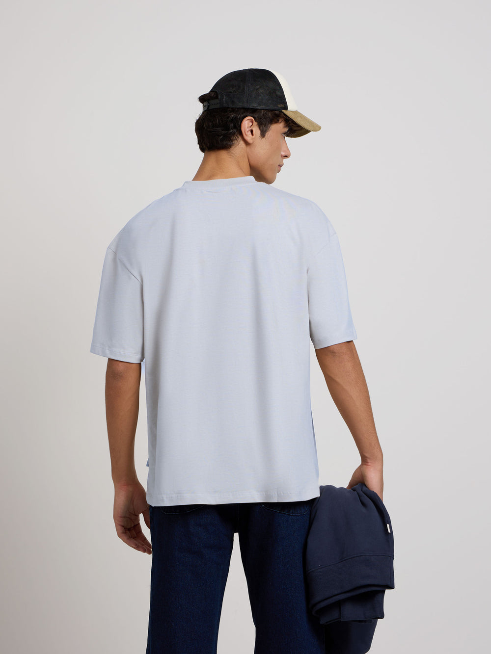 Camiseta relaxed fit leisure aguamarina