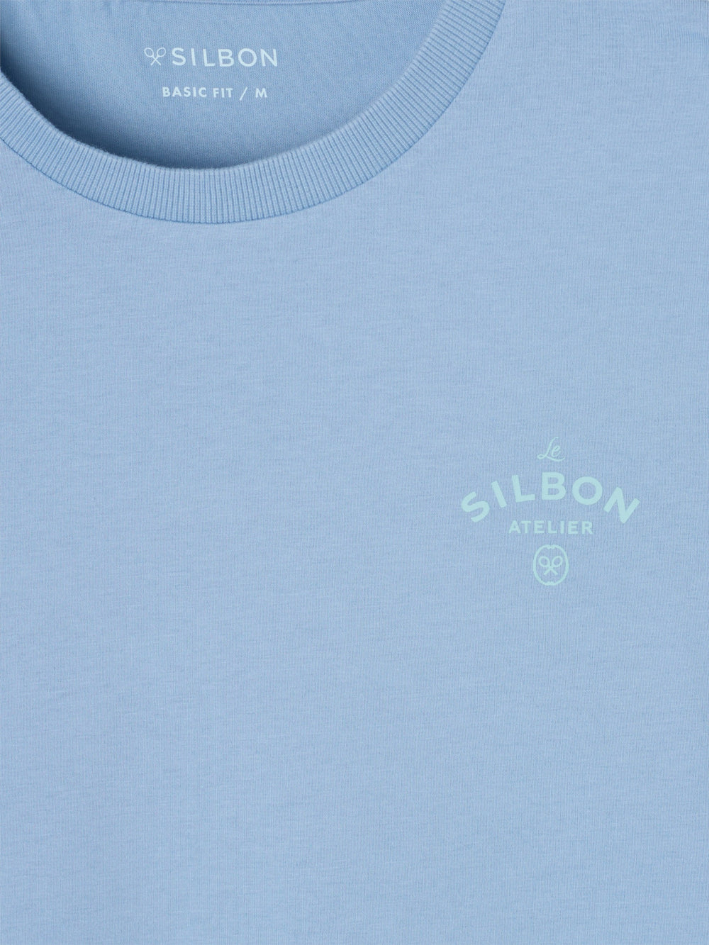 Camiseta atelier azul