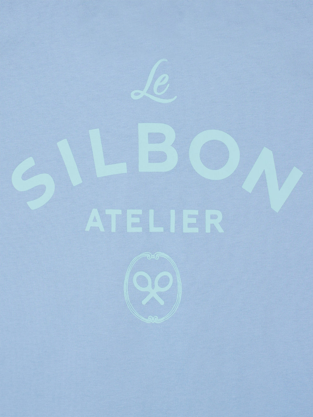 Camiseta atelier azul