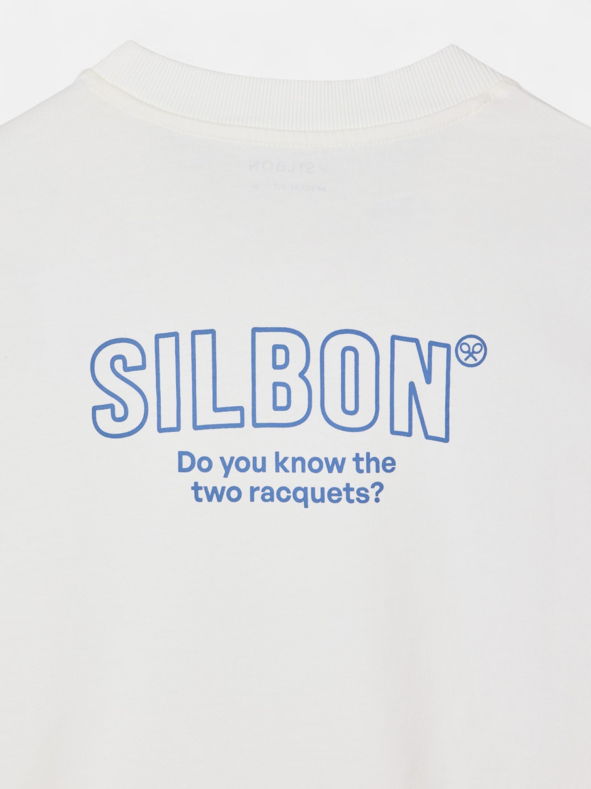 Camisola special fit two rackets branca