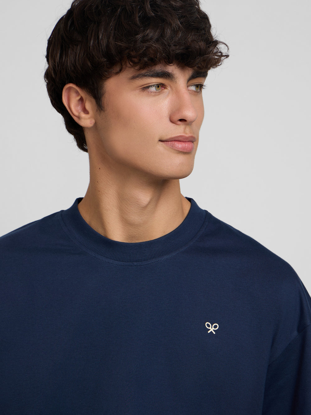 Camiseta relaxed fit original azul marino