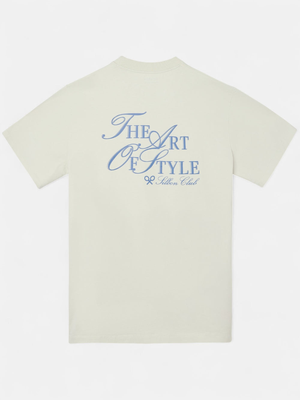 Camiseta relaxed fit art style verde claro