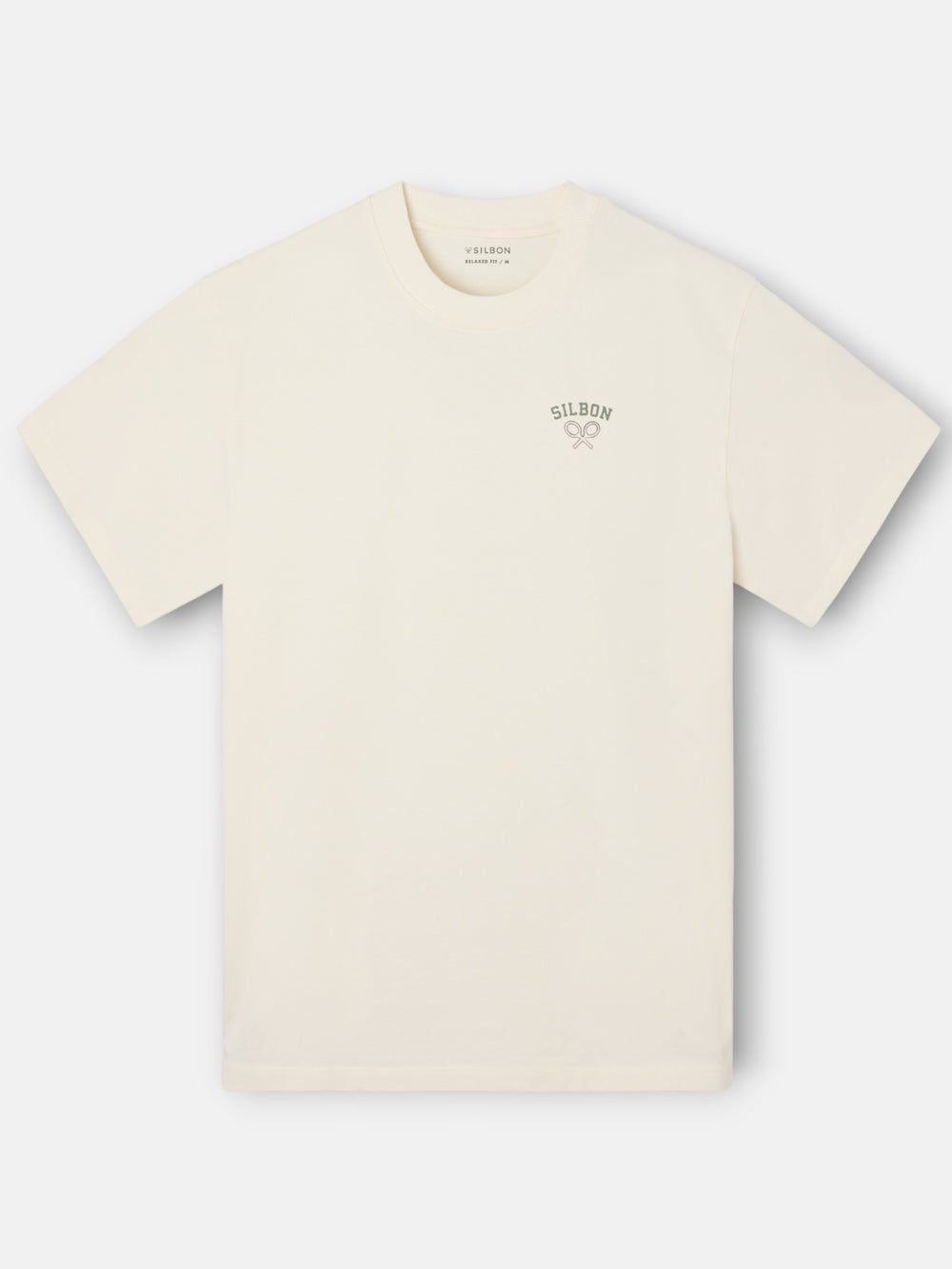 Camiseta relaxed fit soldiers crema