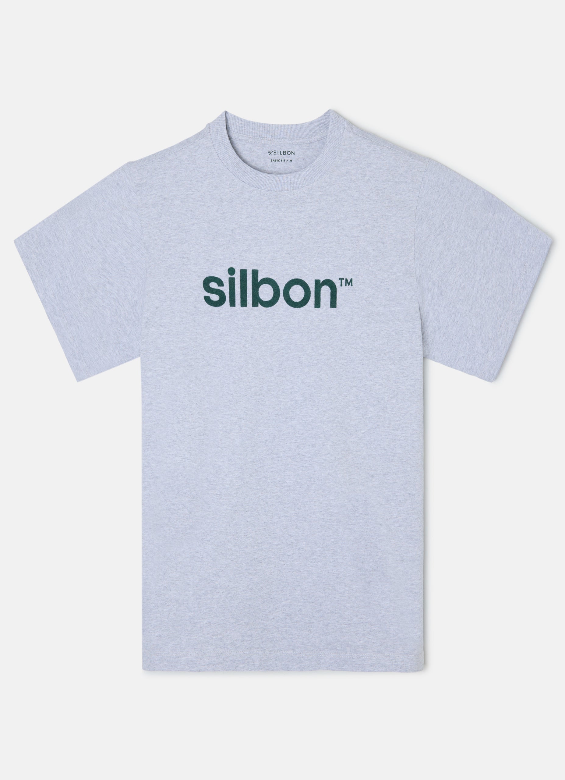 Silbon flock grey t-shirt