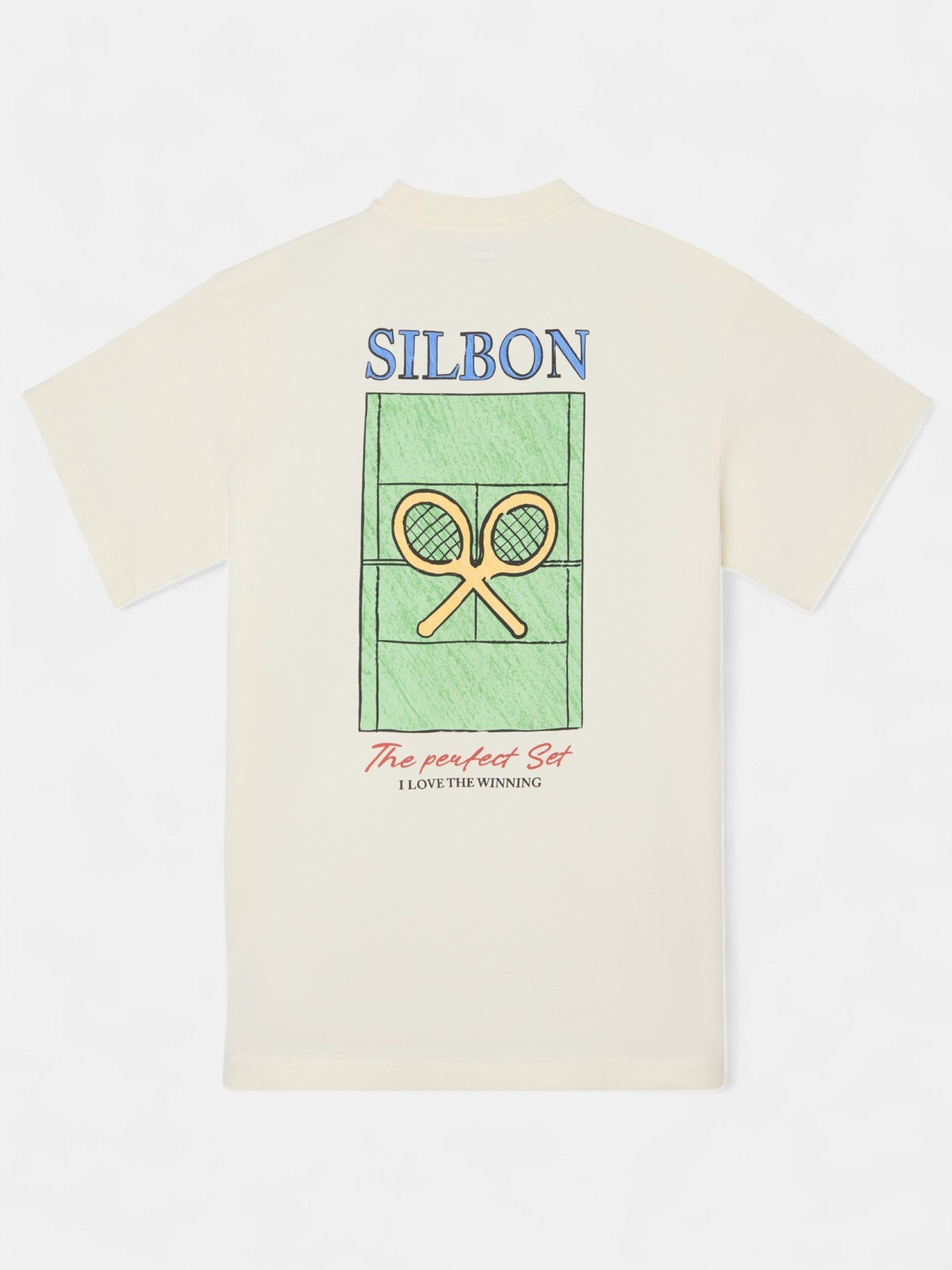 Relaxed fit perfect set cream t-shirt