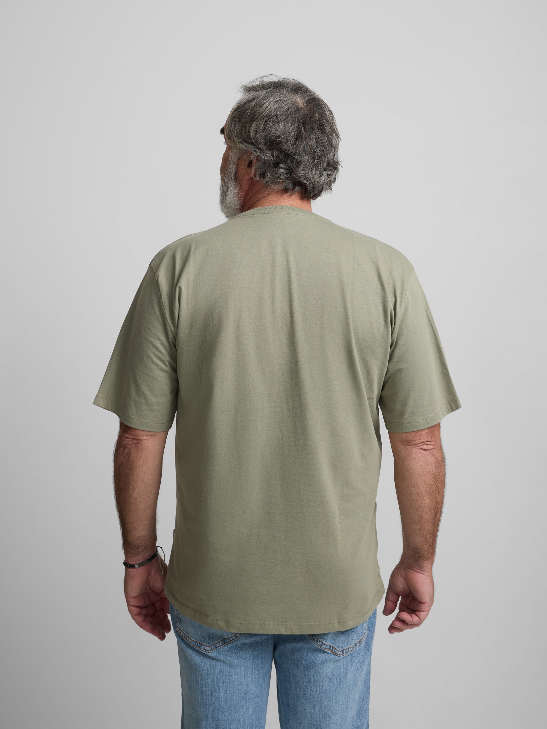 Green mini logo silbon t-shirt