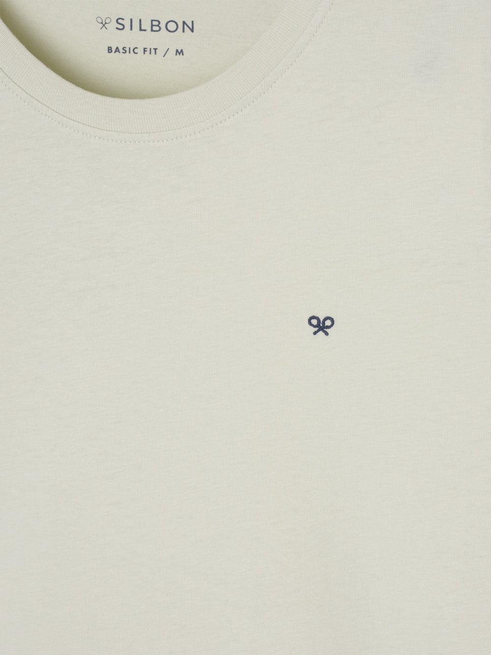 Camiseta silbon minilogo verde claro