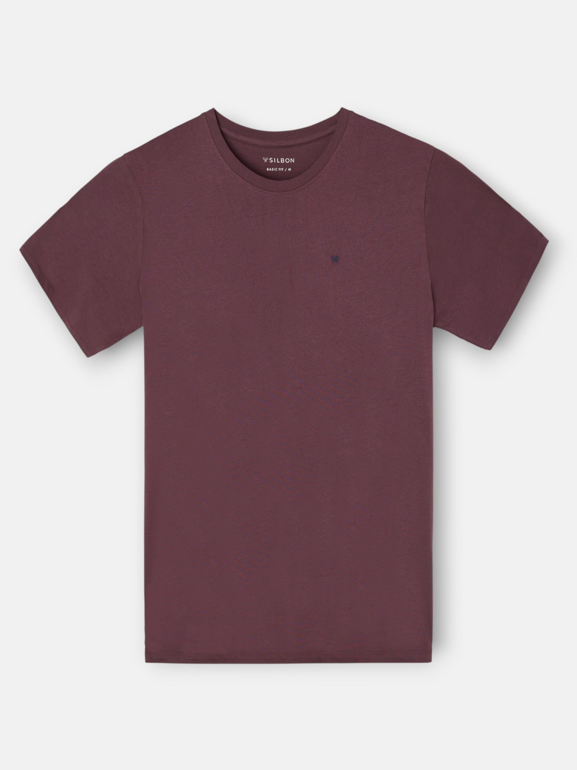 Burgundy Whistle Mini Logo T-shirt