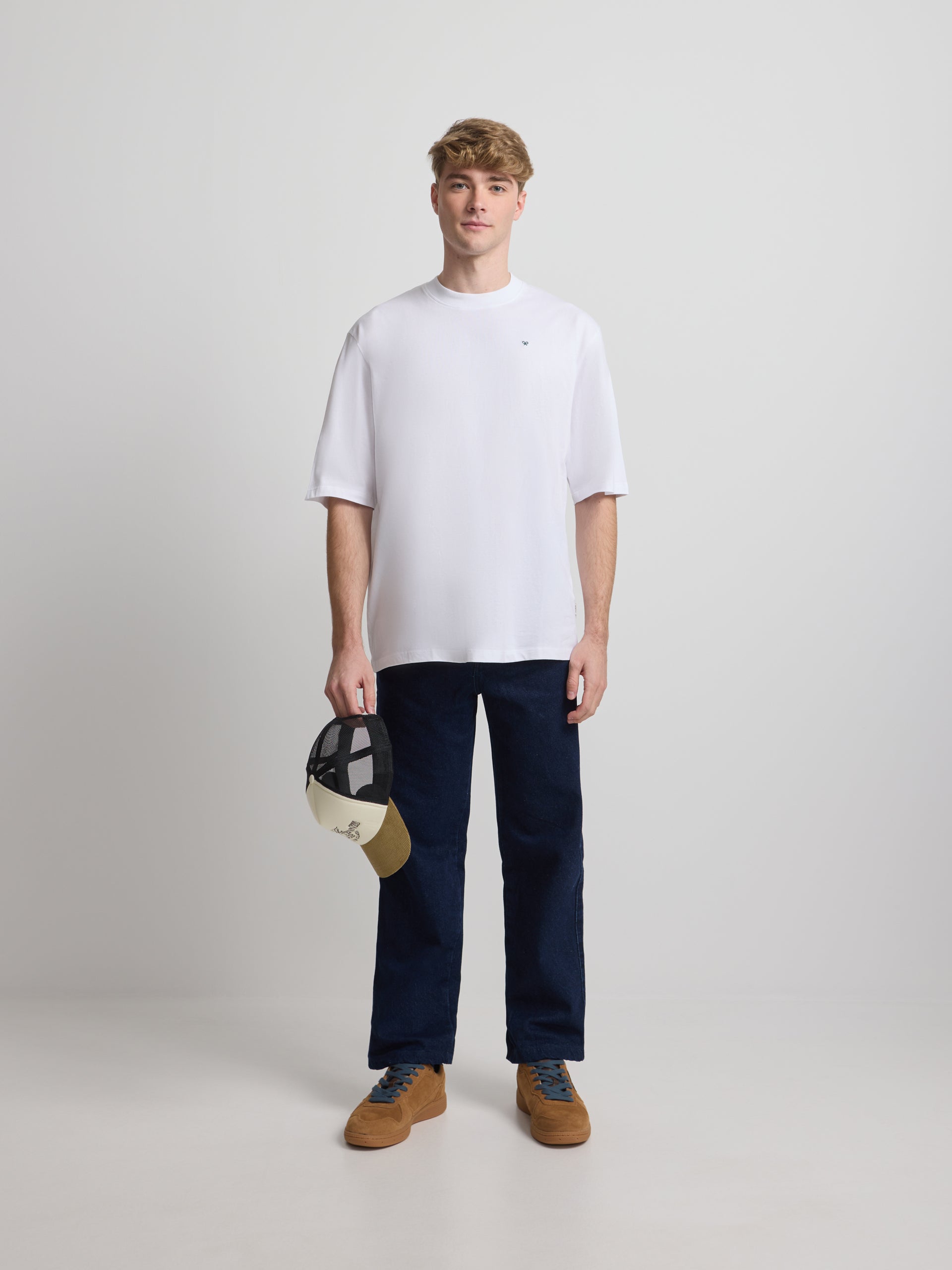 Camisola clássica special fit minilogo branca