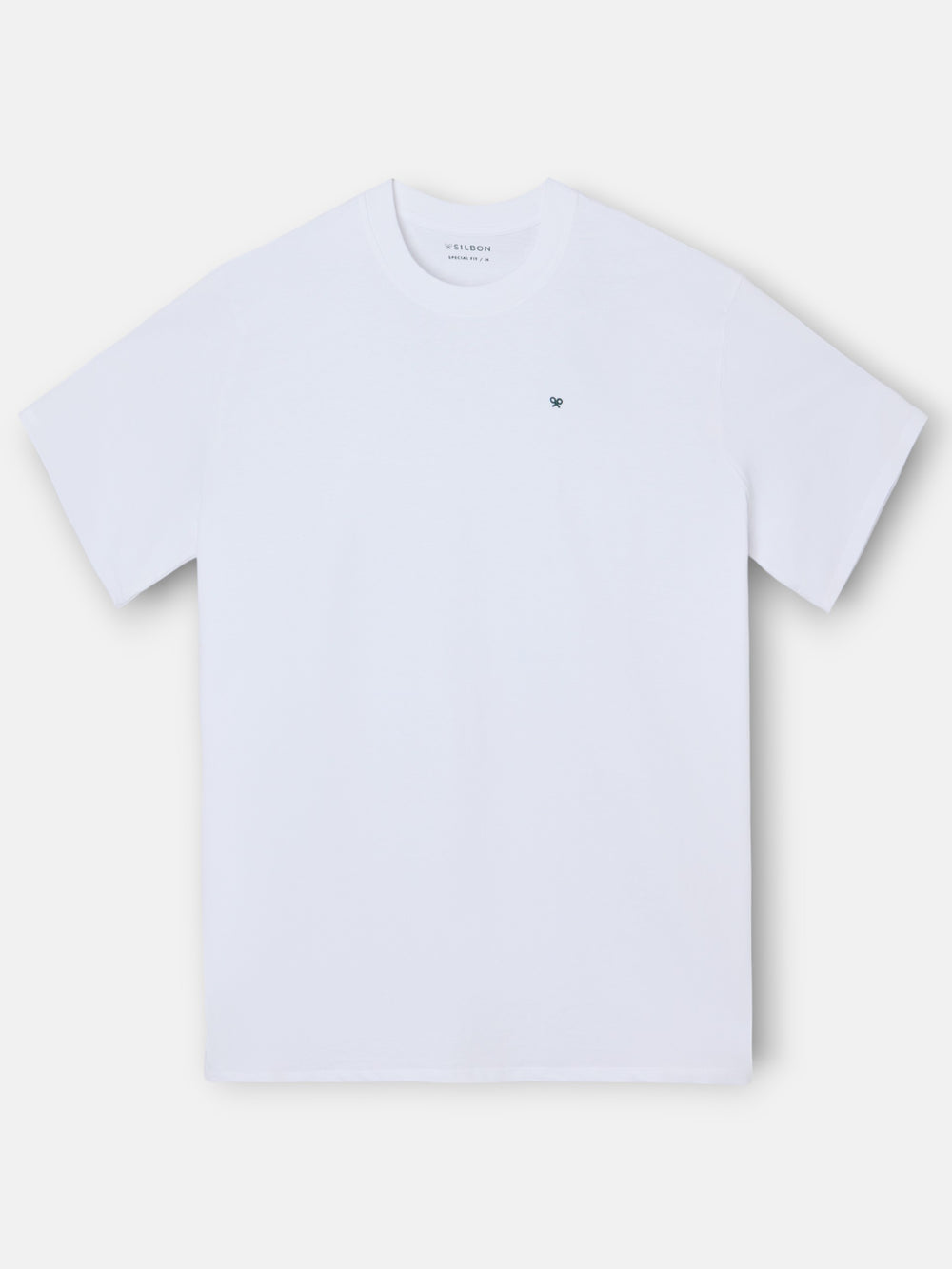 Camiseta clasica special fit minilogo blanca