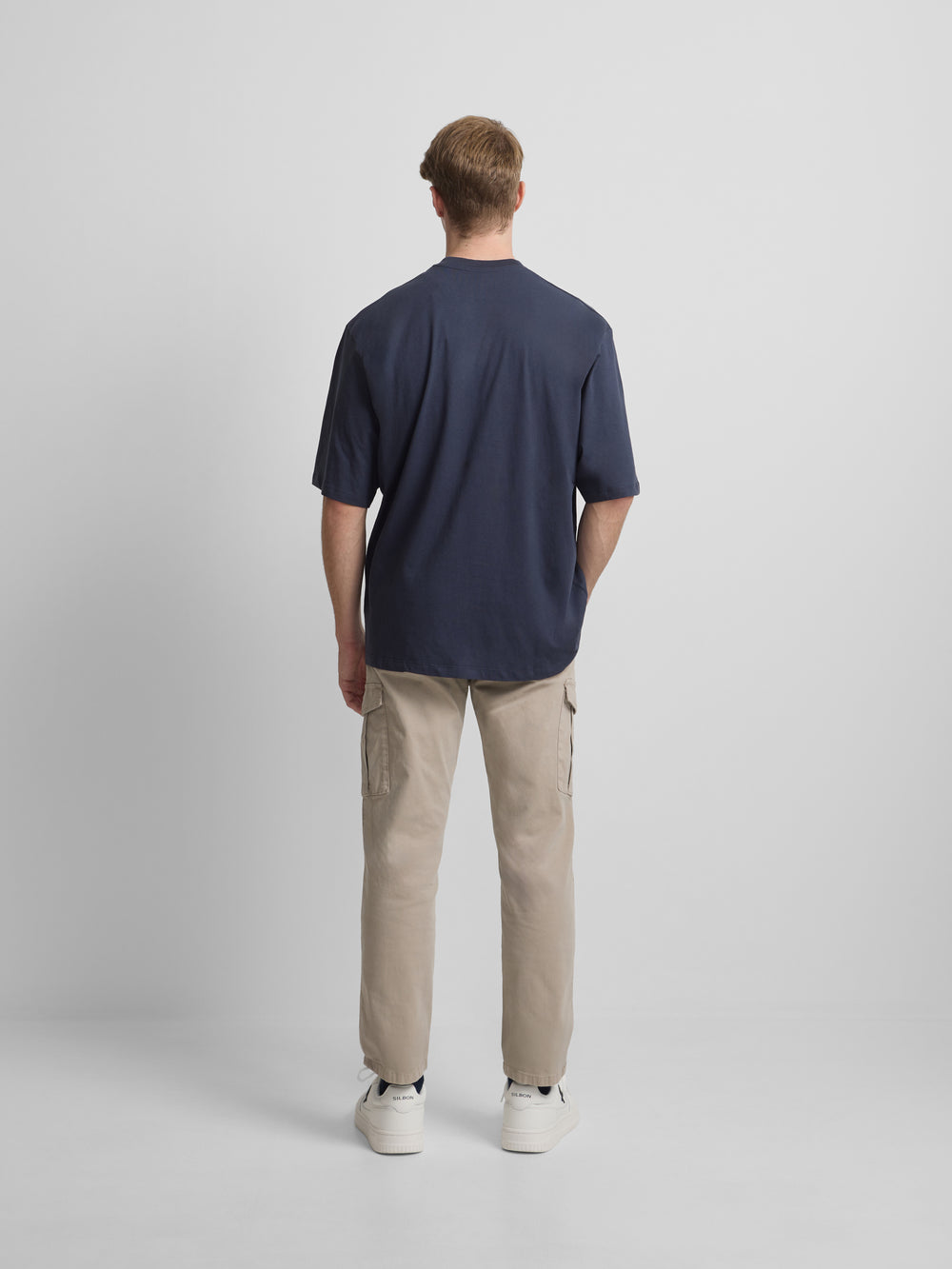 Camiseta clasica special fit minilogo azul marino