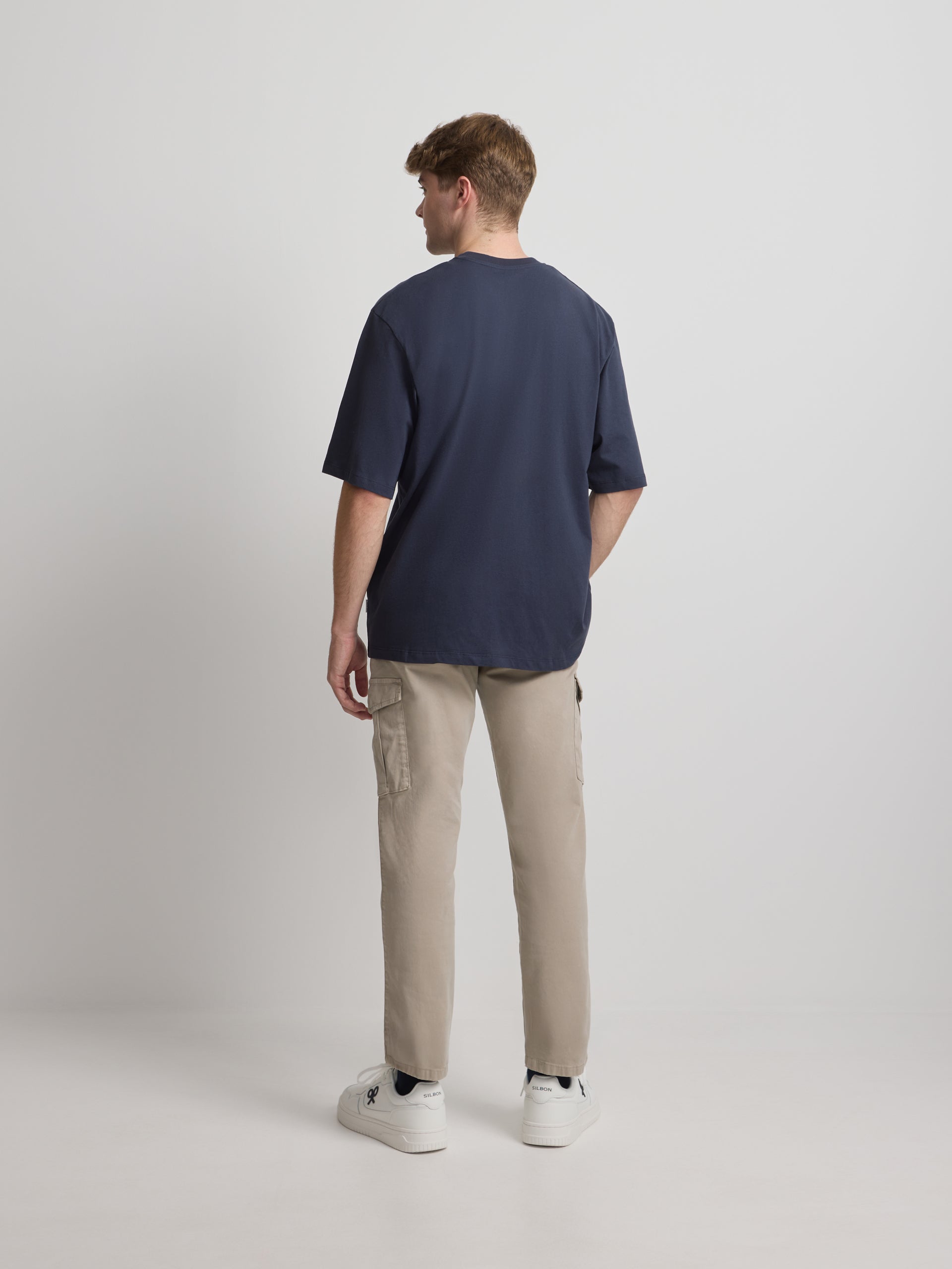 Camisola clássica special fit minilogo azul-marinho