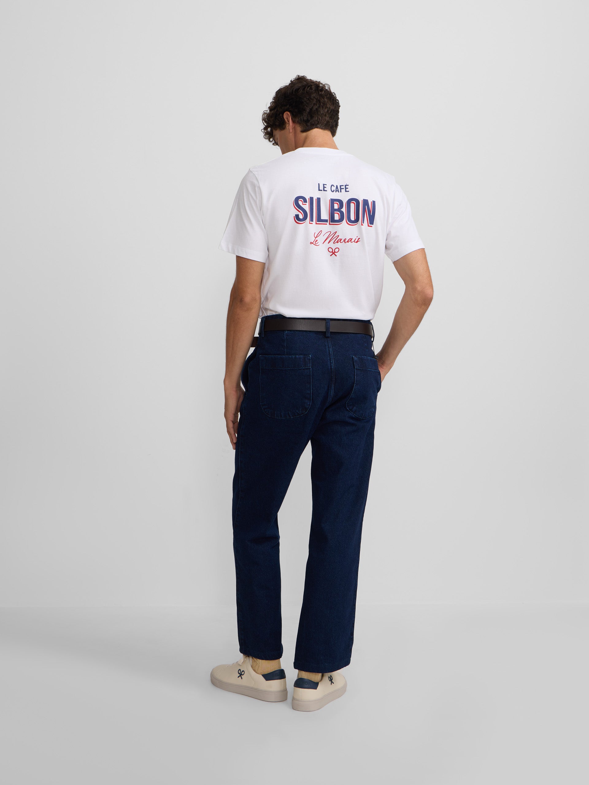 T-shirt blanc Le Marais