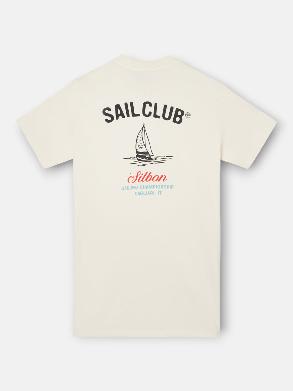 Camiseta sail club crema