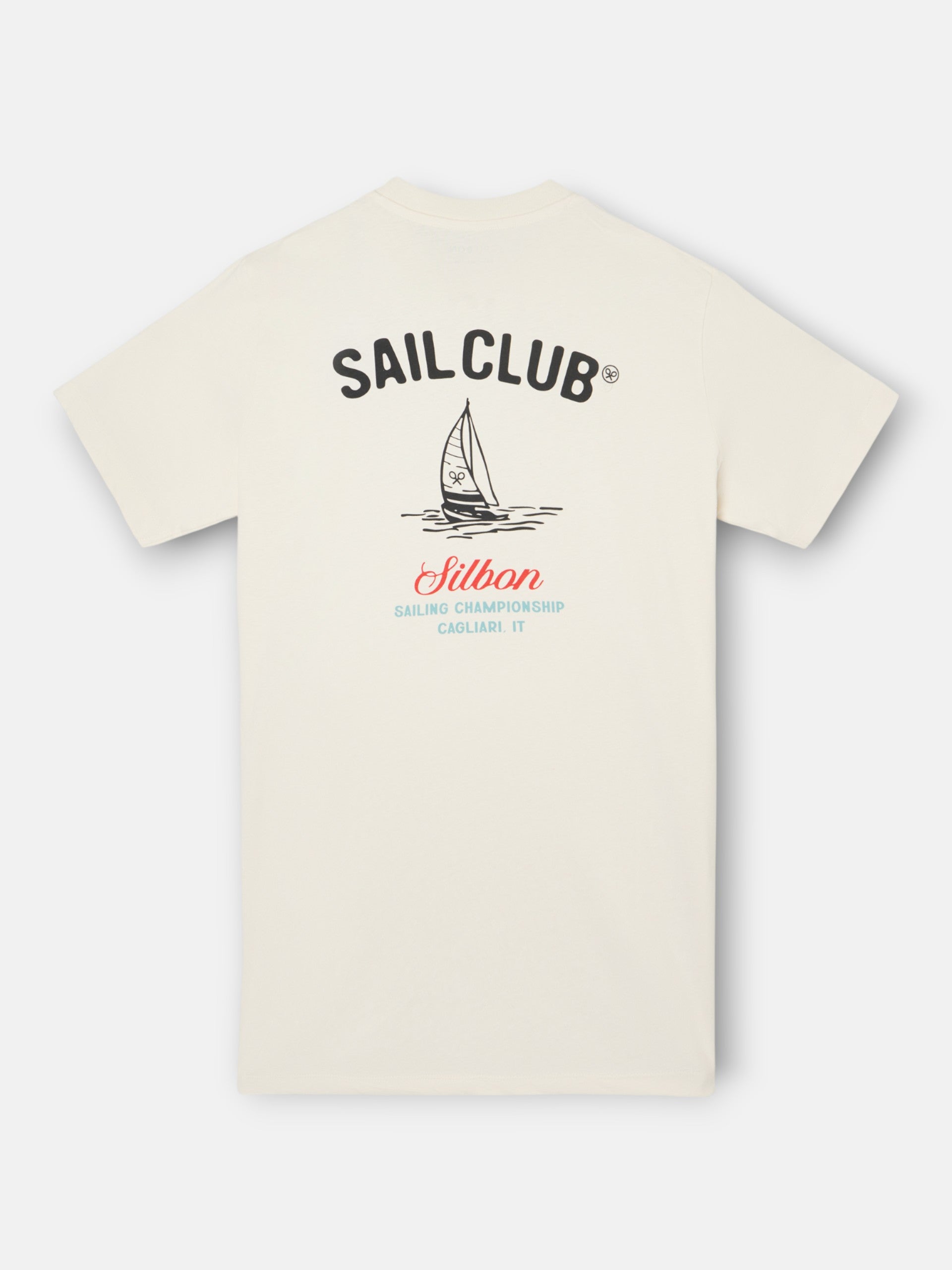 Camiseta sail club crema