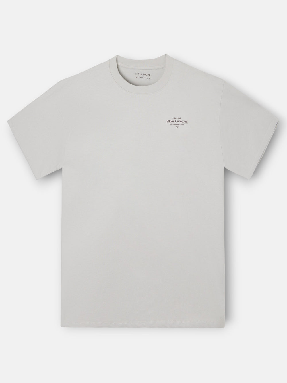 Camiseta relaxed fit collection gris