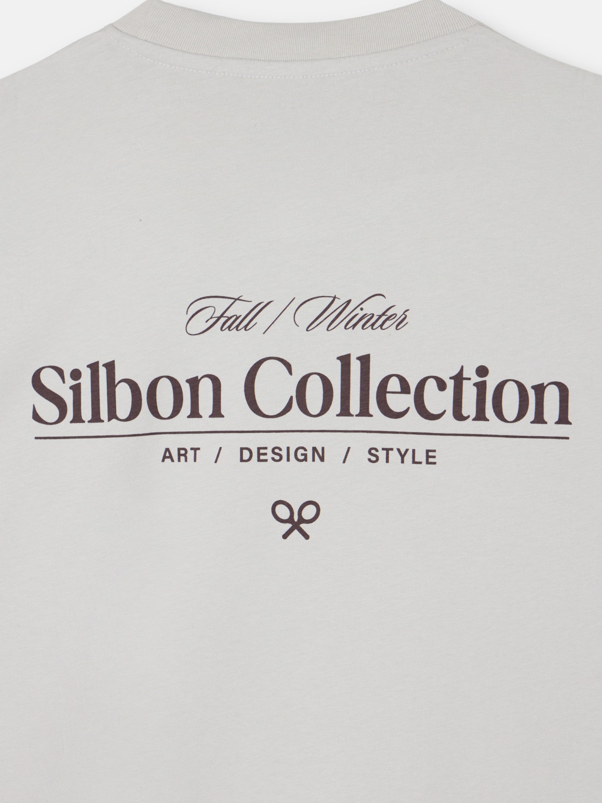 Camiseta relaxed fit collection gris