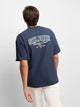 Relaxed fit sport college navy T-shirt