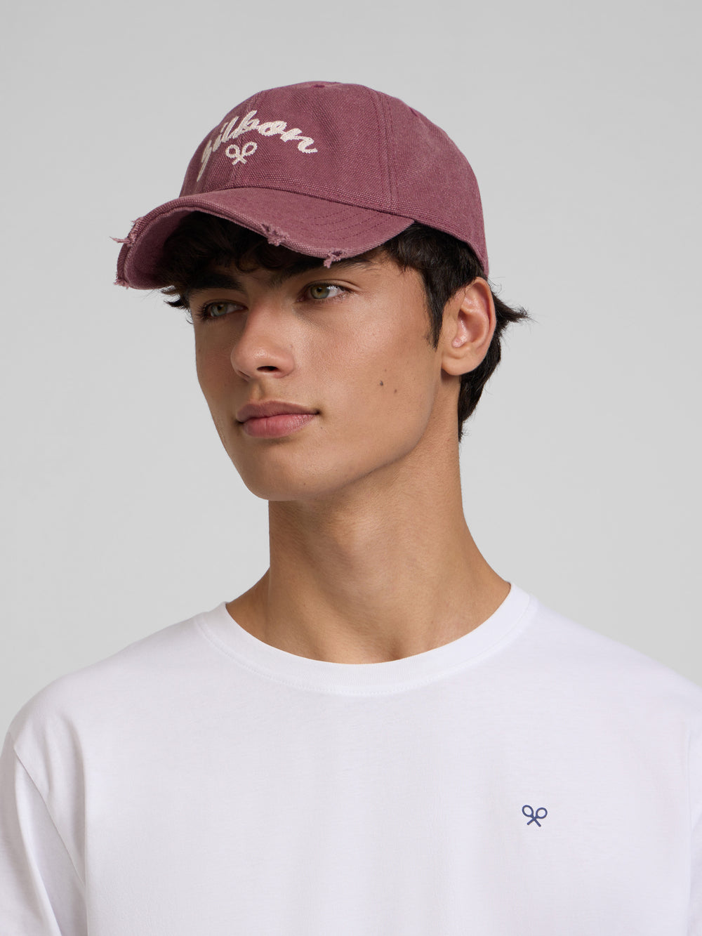 White multicolor ethnic circle t-shirt