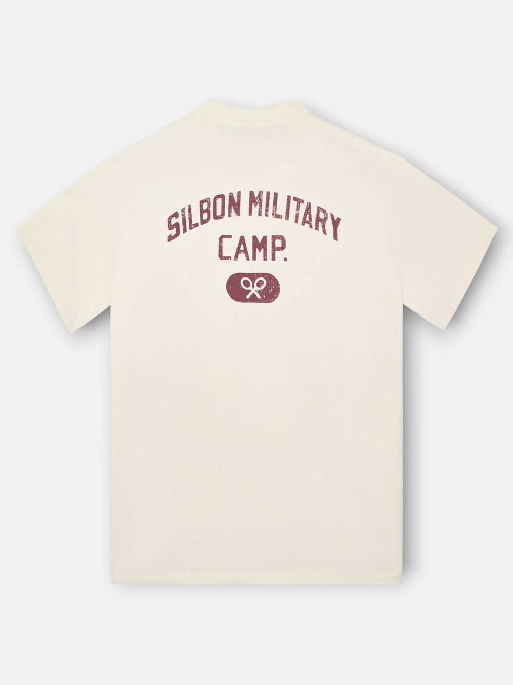 Camiseta special fit military camp crema